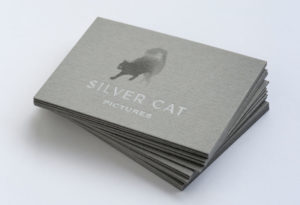 Business card for Silver Cat Pictures