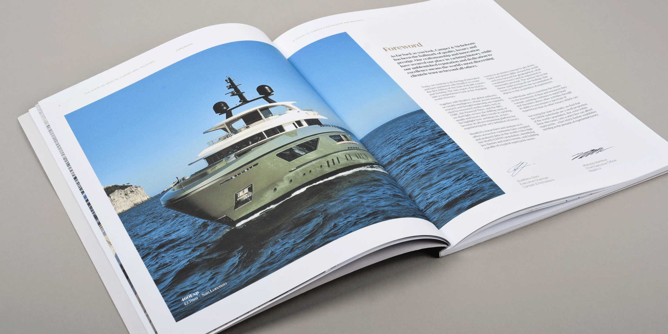 The State of Wealth, Luxury and Yachting
