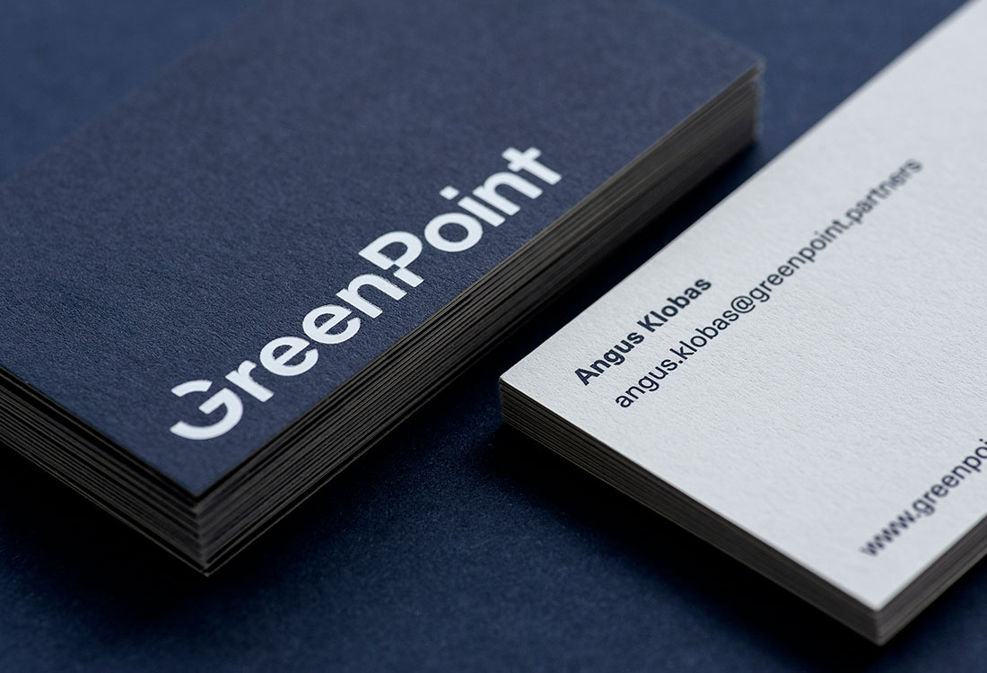 GreenPoint Partners business cards