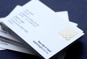 Sophic Legal stationery