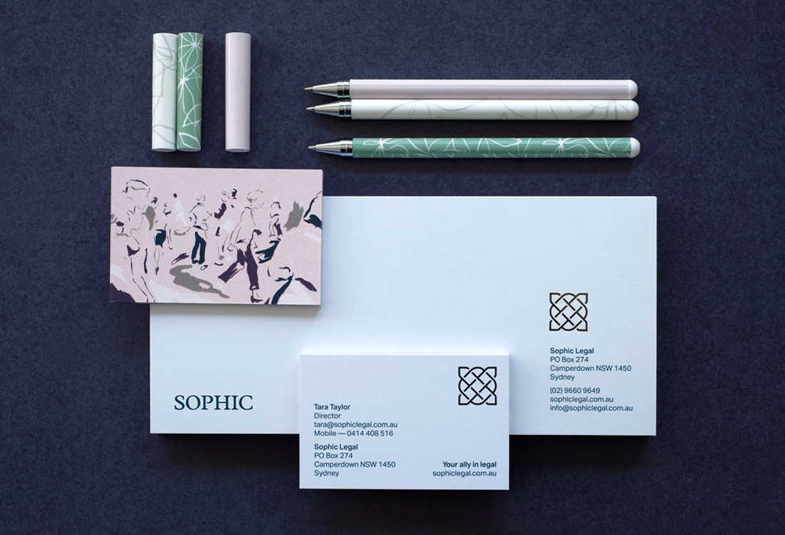 Sophic Legal stationery