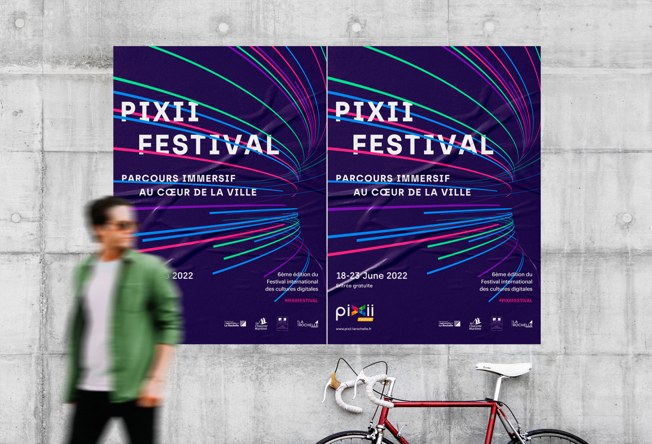 PiXii Festival Brand Poster