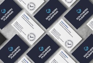 Southern Pumping brand identity